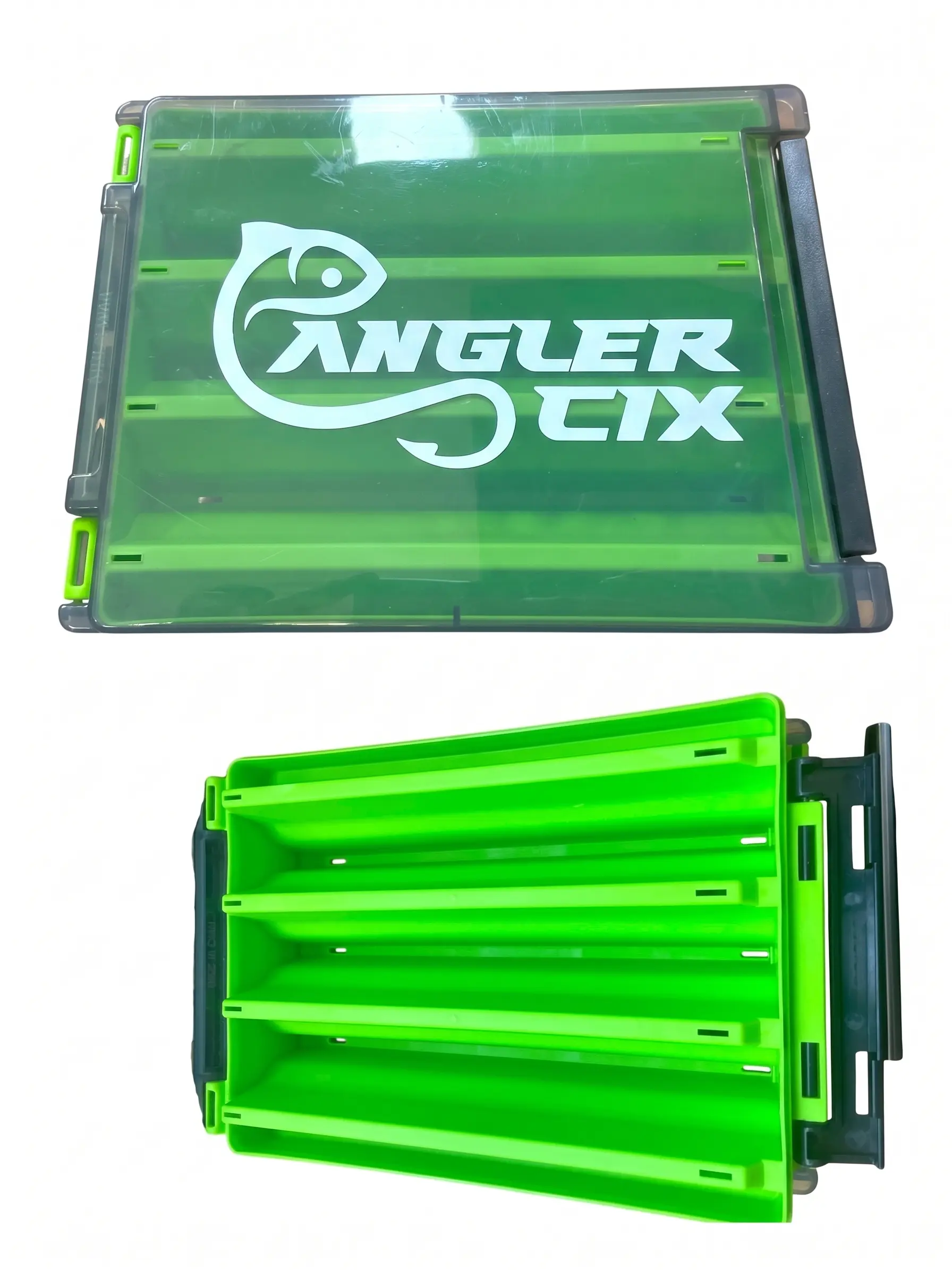 CAJA SEÑUELERA ANGLERCIX VERTICAL VERDE
